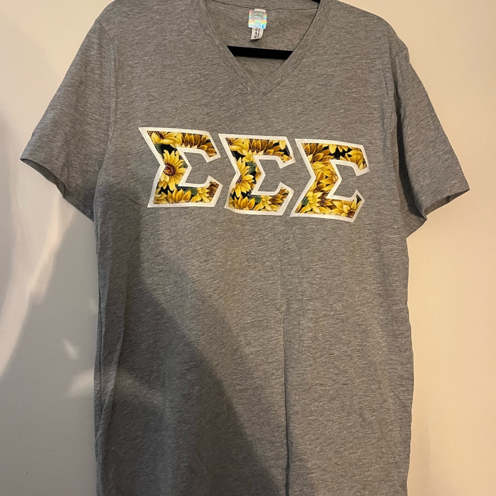Tri Sigma Letters